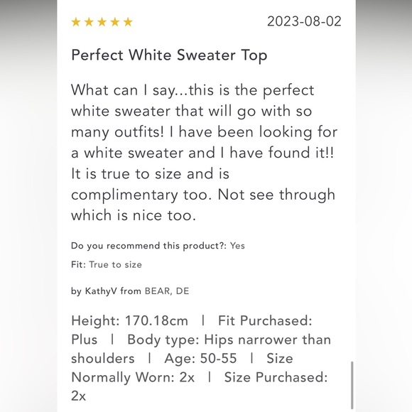 Anthropologie BWT English Factory Eyelet Puff-Sleeve Sweater Tee Size 1X. - Picture 15 of 16